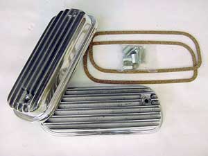 Polished Aluminum Valve Cover Set